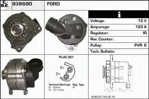 EDR 938690 - Alternatore autozon.pro