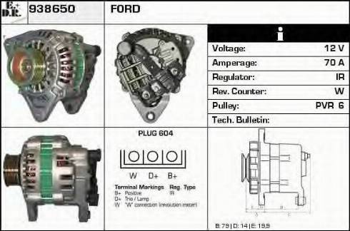 EDR 938650 - Alternatore autozon.pro