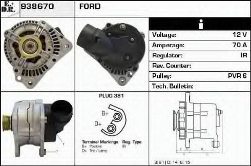 EDR 938670 - Alternatore autozon.pro