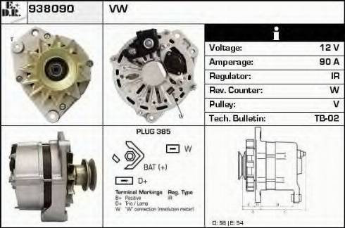 EDR 938090 - Alternatore autozon.pro