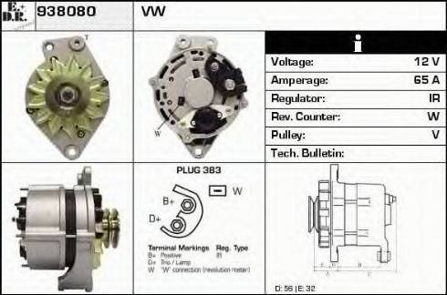 EDR 938080 - Alternatore autozon.pro