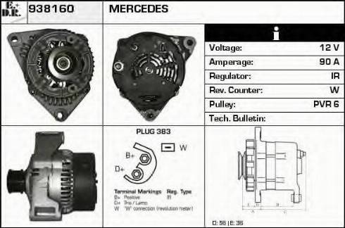 EDR 938160 - Alternatore autozon.pro