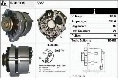 EDR 938100 - Alternatore autozon.pro