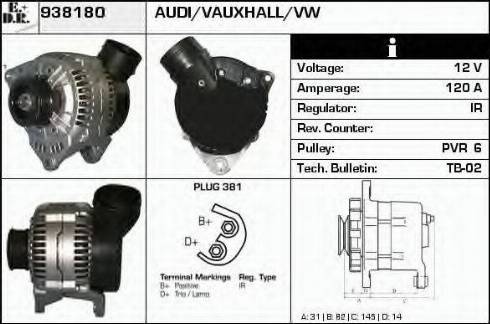 EDR 938180 - Alternatore autozon.pro