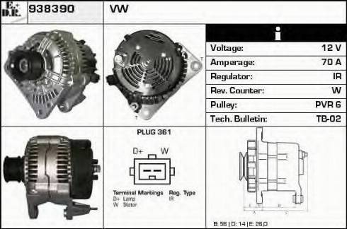 EDR 938390 - Alternatore autozon.pro