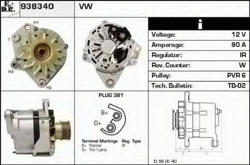 EDR 938340 - Alternatore autozon.pro