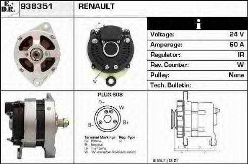 EDR 938351 - Alternatore autozon.pro