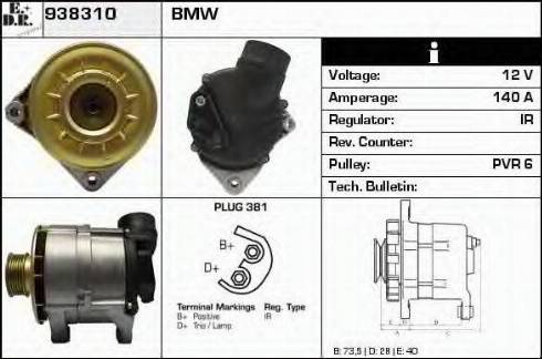 EDR 938310 - Alternatore autozon.pro