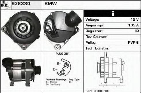 EDR 938330 - Alternatore autozon.pro