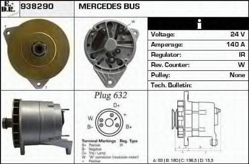 EDR 938290 - Alternatore autozon.pro