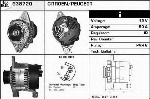 EDR 938720 - Alternatore autozon.pro