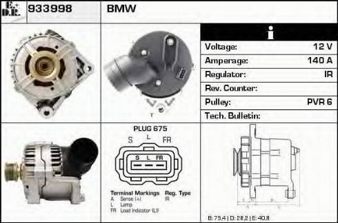 EDR 933998 - Alternatore autozon.pro