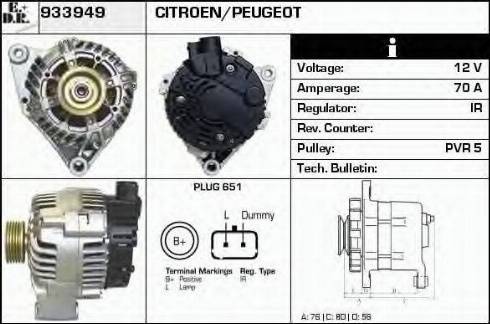 EDR 933949 - Alternatore autozon.pro