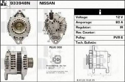 EDR 933948N - Alternatore autozon.pro