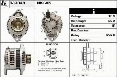 EDR 933948 - Alternatore autozon.pro