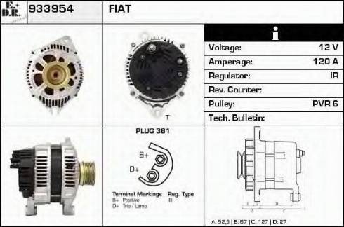 EDR 933954 - Alternatore autozon.pro