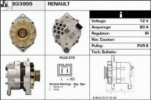 EDR 933955 - Alternatore autozon.pro