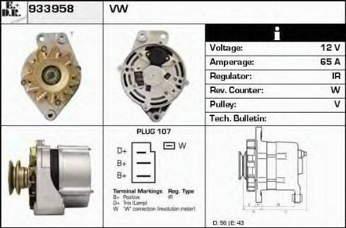 EDR 933958 - Alternatore autozon.pro