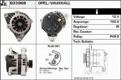 EDR 933968 - Alternatore autozon.pro