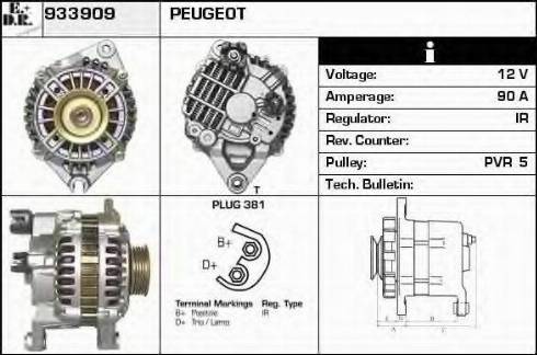 EDR 933909 - Alternatore autozon.pro