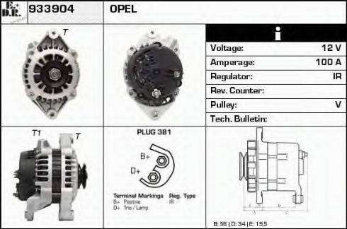 EDR 933904 - Alternatore autozon.pro