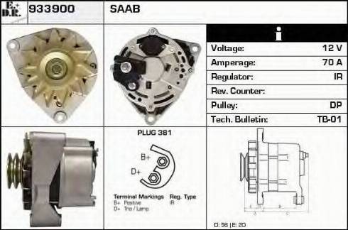 EDR 933900 - Alternatore autozon.pro