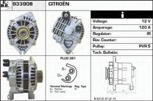 EDR 933908 - Alternatore autozon.pro