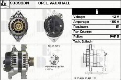 EDR 933903N - Alternatore autozon.pro