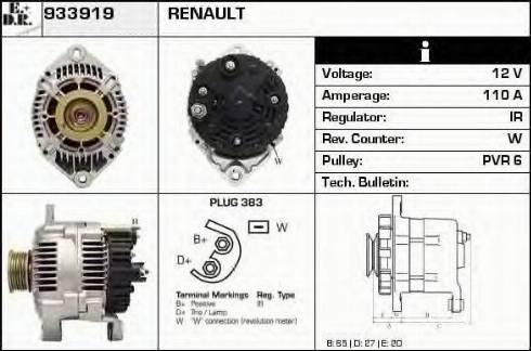 EDR 933919 - Alternatore autozon.pro