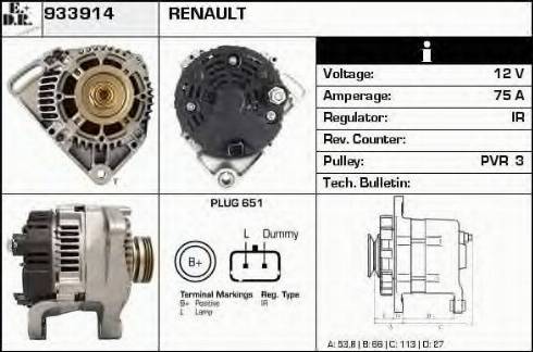 EDR 933914 - Alternatore autozon.pro