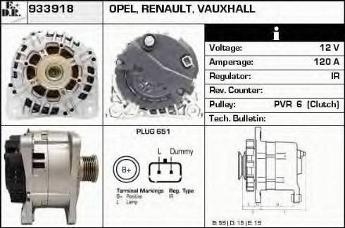 EDR 933918 - Alternatore autozon.pro