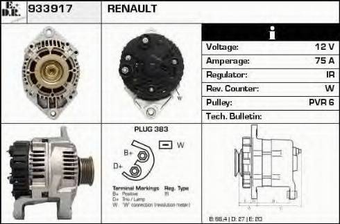 EDR 933917 - Alternatore autozon.pro