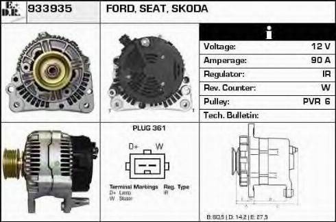 EDR 933935 - Alternatore autozon.pro