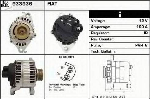 EDR 933936 - Alternatore autozon.pro