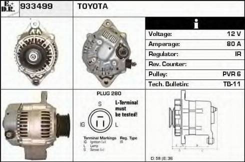 EDR 933499 - Alternatore autozon.pro