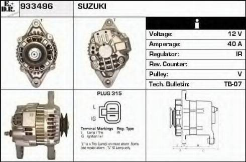 EDR 933496 - Alternatore autozon.pro