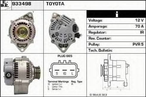 EDR 933498 - Alternatore autozon.pro