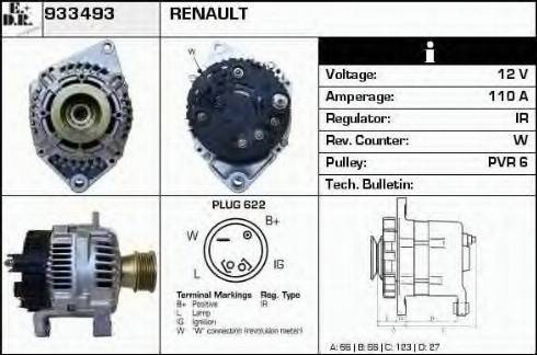 EDR 933493 - Alternatore autozon.pro