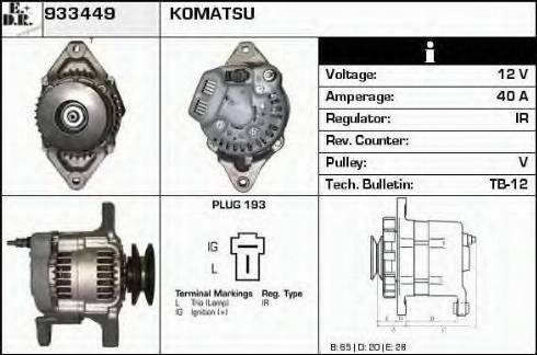 EDR 933449 - Alternatore autozon.pro