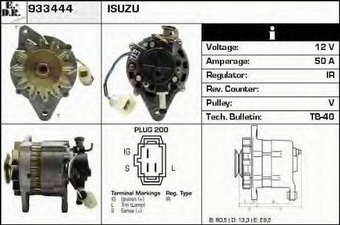 EDR 933444 - Alternatore autozon.pro