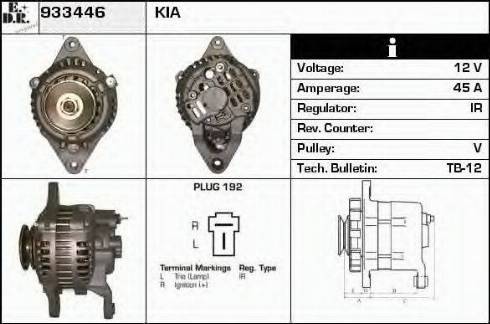 EDR 933446 - Alternatore autozon.pro