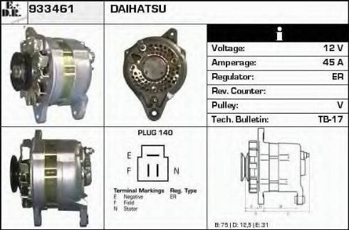 EDR 933461 - Alternatore autozon.pro