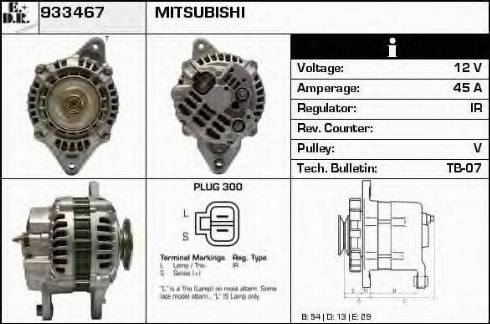 EDR 933467 - Alternatore autozon.pro