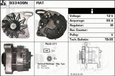 EDR 933409N - Alternatore autozon.pro