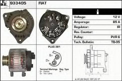 EDR 933405 - Alternatore autozon.pro