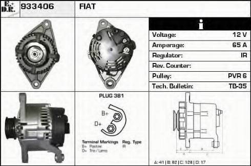 EDR 933406 - Alternatore autozon.pro