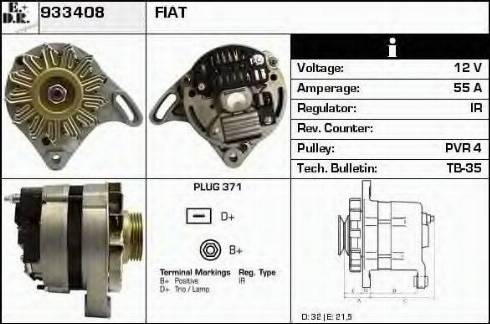 EDR 933408 - Alternatore autozon.pro