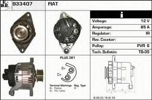 EDR 933407 - Alternatore autozon.pro