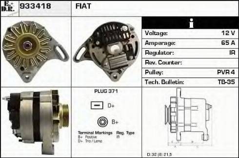 EDR 933418 - Alternatore autozon.pro