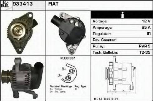 EDR 933413 - Alternatore autozon.pro